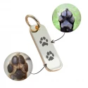 Pingente Alongado Dourado  - Patinhas dos seus Pets