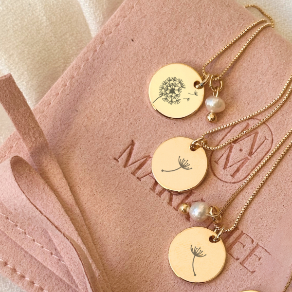 Conjunto Dourado Mães e Filhas - 2 Filhas 